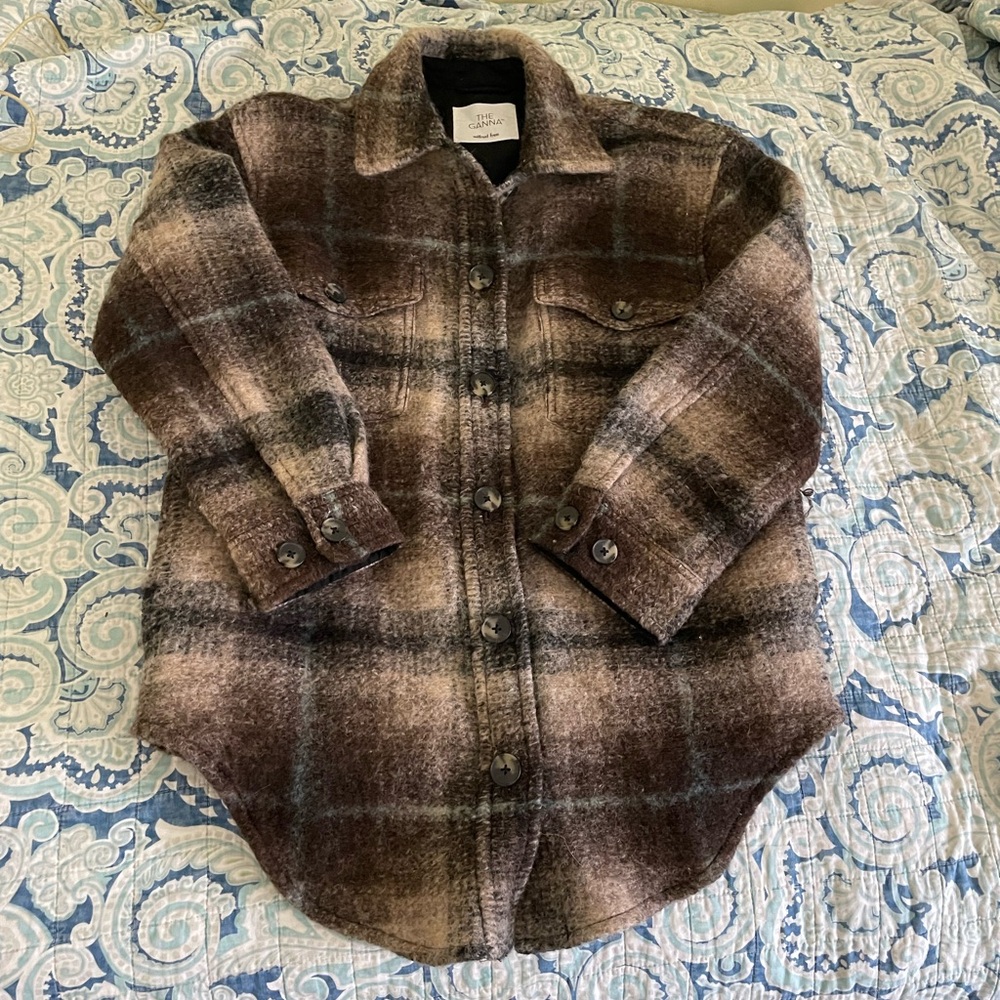 Aritza Plaid Button Up Shacket